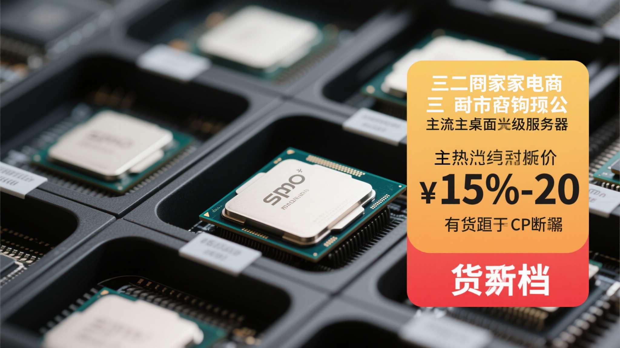 PC玩家太难了！CPU新一轮涨价潮来袭 交货期大幅延长