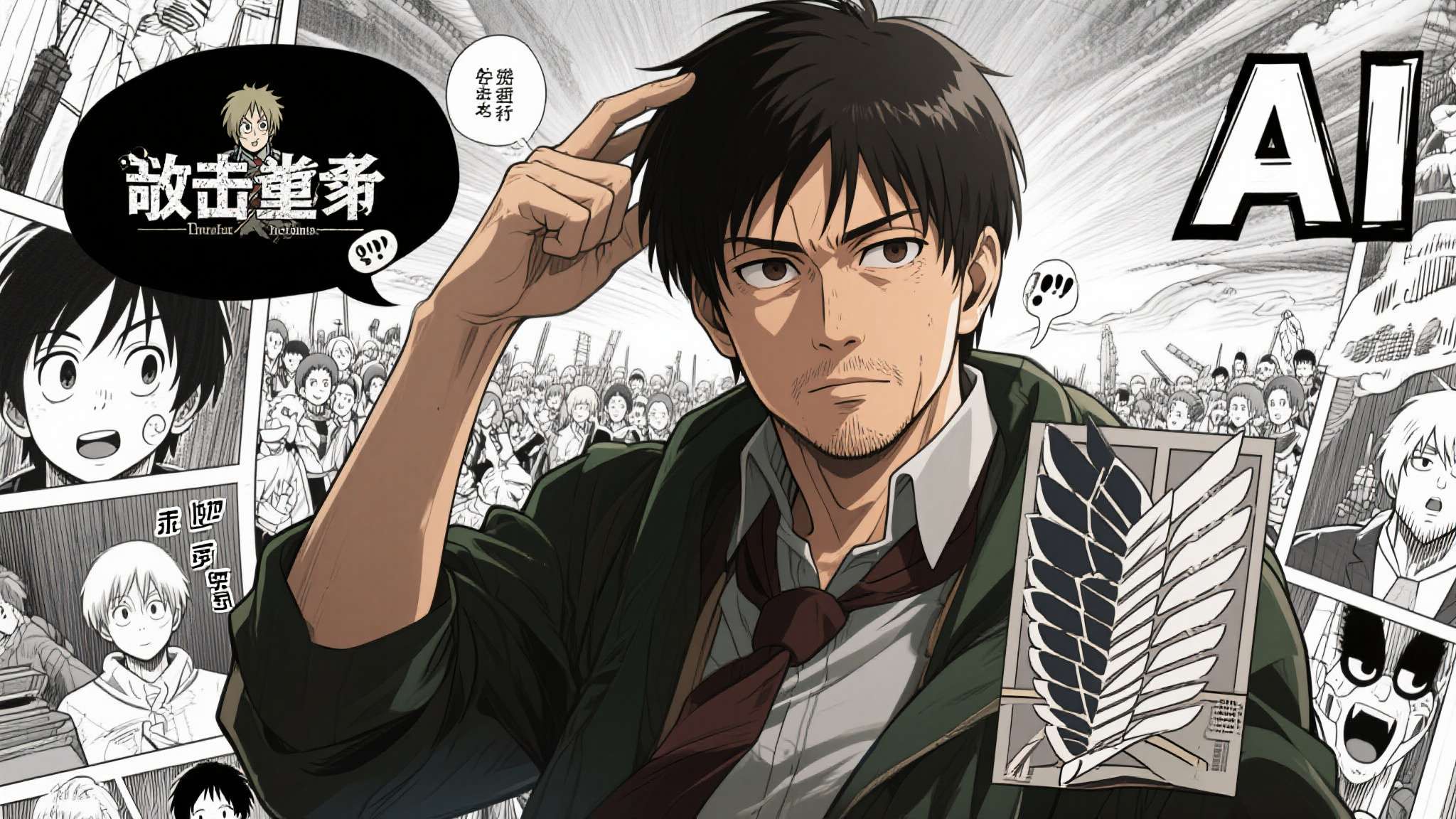 《巨人》作者谏山创没退休 新作AI化身实况主搞笑喜剧 《巨人》作者谏山创没退休 新作AI化身实况主搞笑喜剧